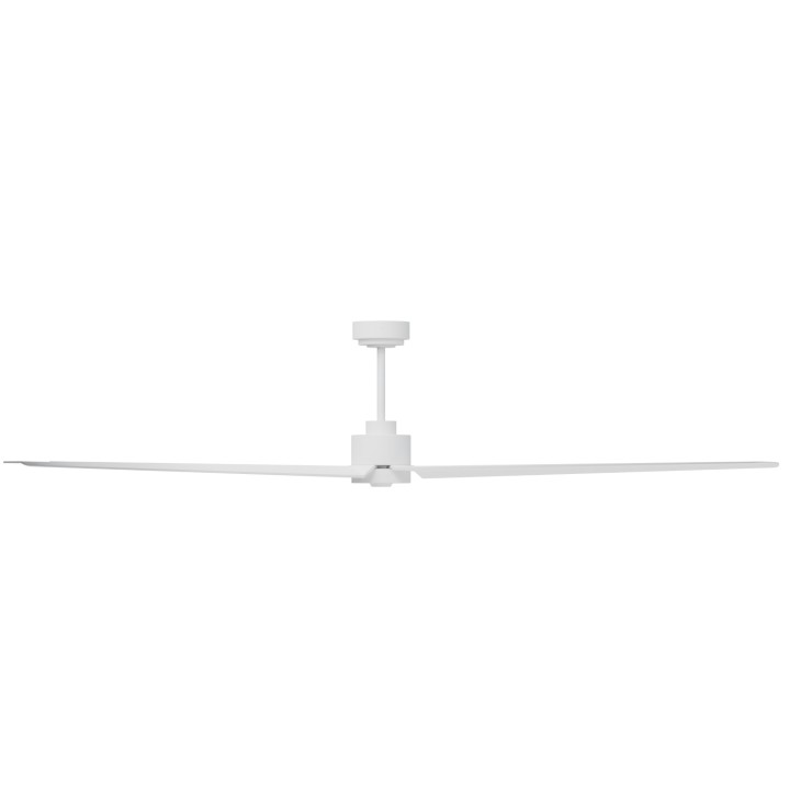 Ventilador ANNE XXL blanco palas blancas luz confort – Sulion