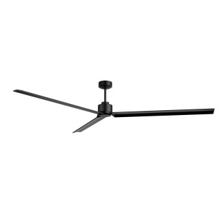 Ventilador ANNE XXL negro palas negras sin luz – Sulion