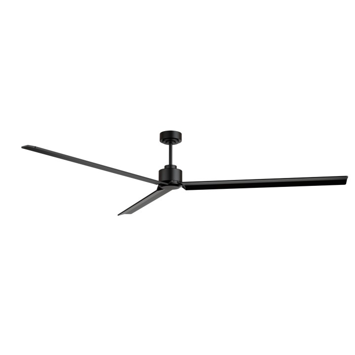 Ventilador ANNE XXL negro palas negras sin luz – Sulion