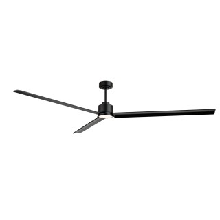 Ventilador ANNE XXL negro palas negras luz general – Sulion