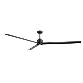 Ventilador ANNE XXL negro palas negras luz focal – Sulion