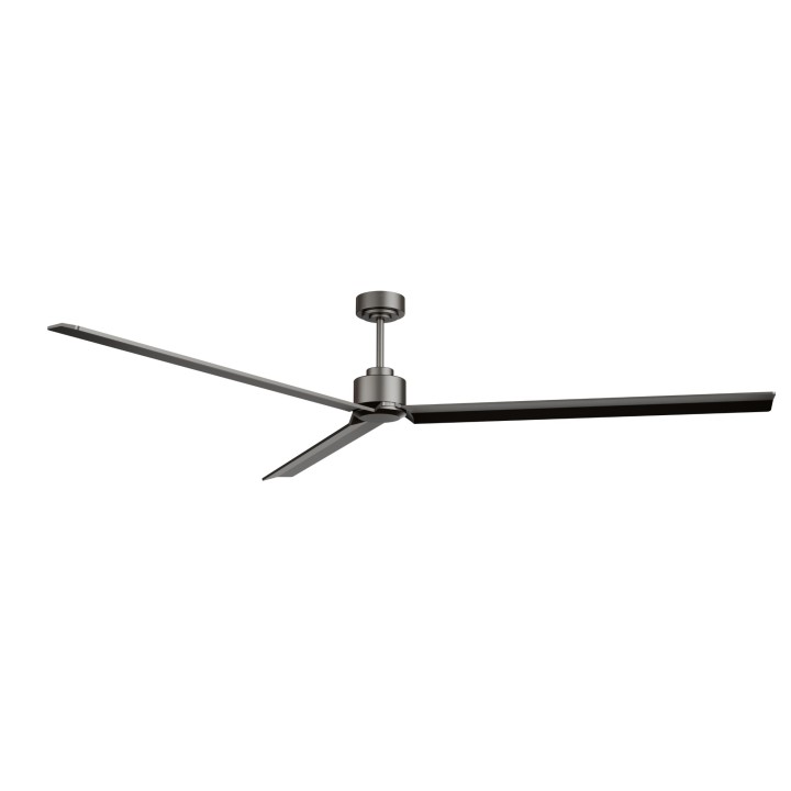 Ventilador ANNE XXL gris grafito palas gris grafito sin luz – Sulion