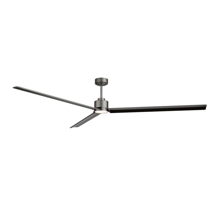 Ventilador ANNE XXL gris grafito palas gris grafito luz general Sulion