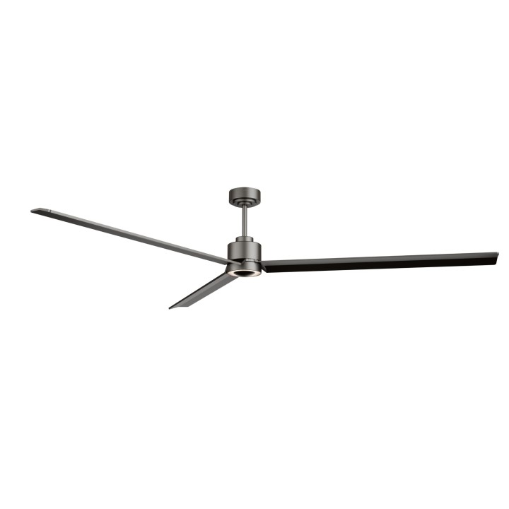 Ventilador ANNE XXL gris grafito palas gris grafito luz indirecta Sulion