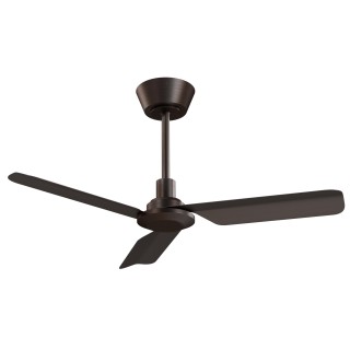 Ventilador NOX S marrón óxido diseño técnico – Sulion