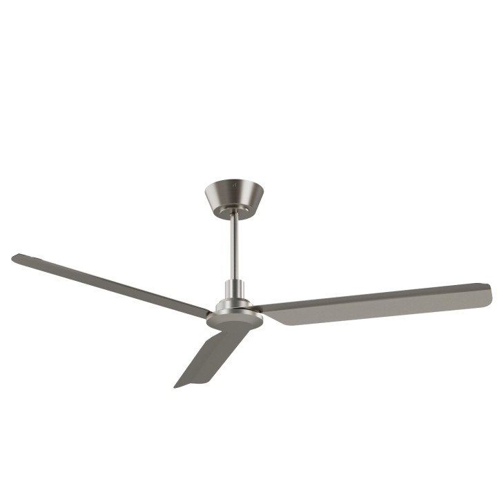 Ventilador NOX L metalizado palas acero inoxidable – Sulion