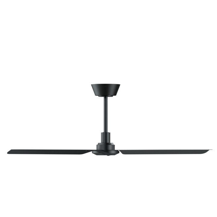 Ventilador NOX L negro diseño contemporáneo – Sulion