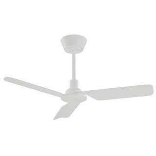 Ventilador NOX S blanco diseño contemporáneo – Sulion