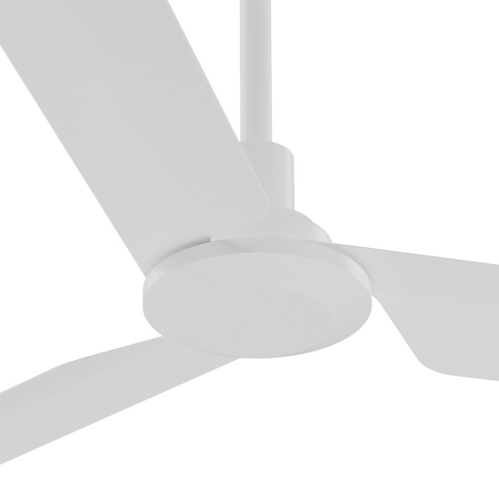 Ventilador NOX S blanco diseño contemporáneo – Sulion