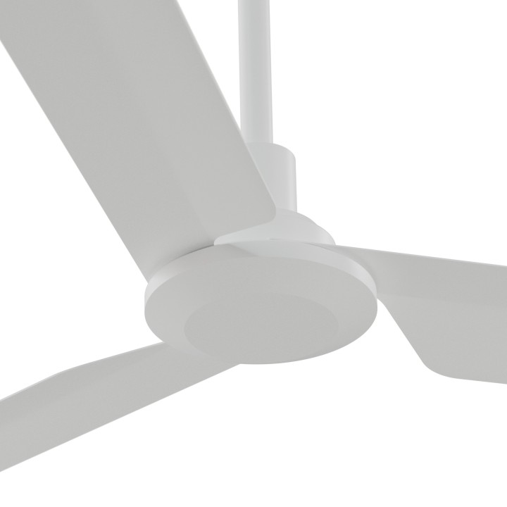 Ventilador NOX L blanco diseño contemporáneo – Sulion