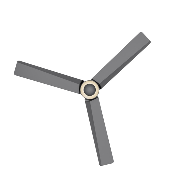 Ventilador ANNE M gris grafito palas gris grafito luz indirecta Sulion