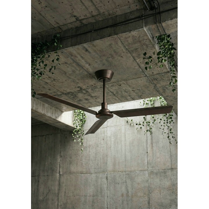 Ventilador NOX L marrón óxido diseño técnico – Sulion