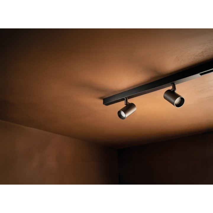 Proyector magnético System48 aluminio negro 7W - Sulion
