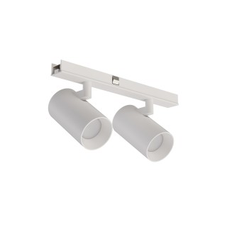 Proyector magnético System48 aluminio blanco 2*5W - Sulion