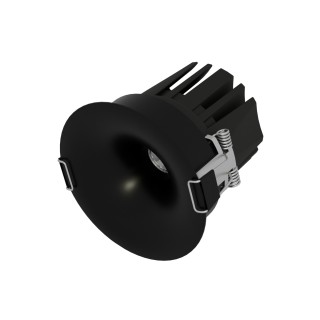 Foco empotrable Dotfix Elite aluminio negro 12W - Sulion