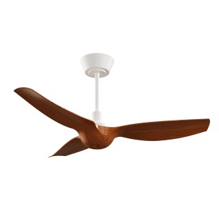 Ventilador IVY NEO S blanco palas madera con luz focal – Sulion