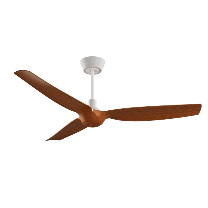 Ventilador IVY NEO L blanco palas madera con luz focal – Sulion