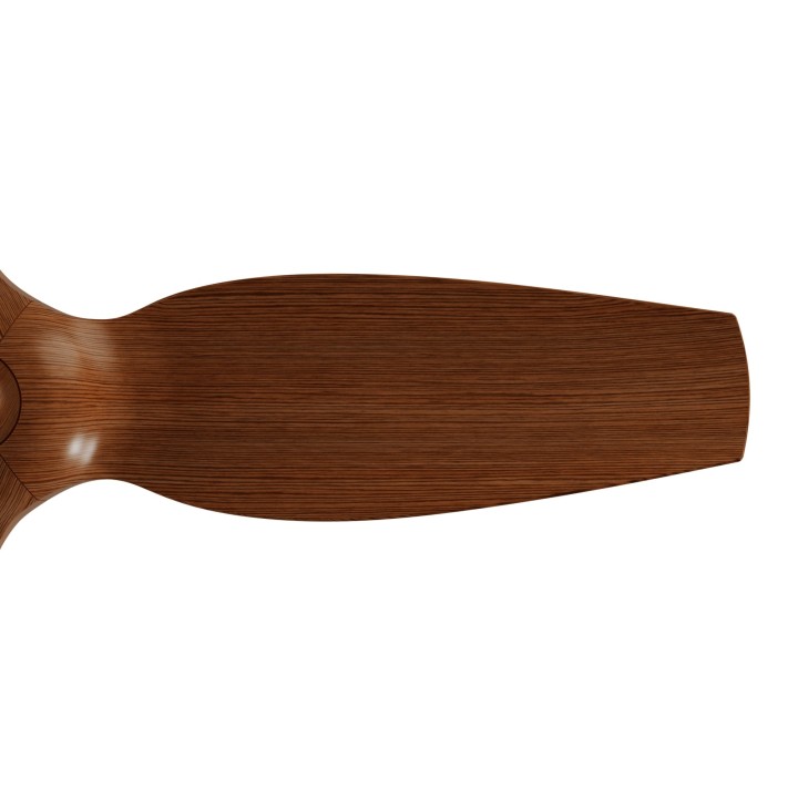 Ventilador IVY NEO S marrón óxido palas madera con luz focal – Sulion