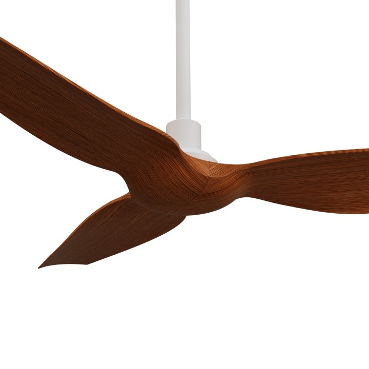 Ventilador IVY NEO S blanco palas madera sin luz – Sulion