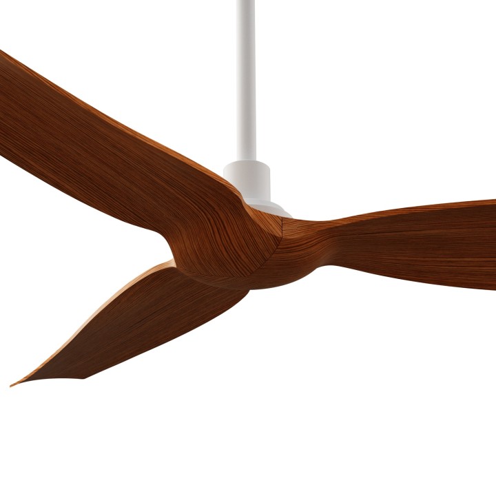 Ventilador IVY NEO L blanco palas madera sin luz – Sulion