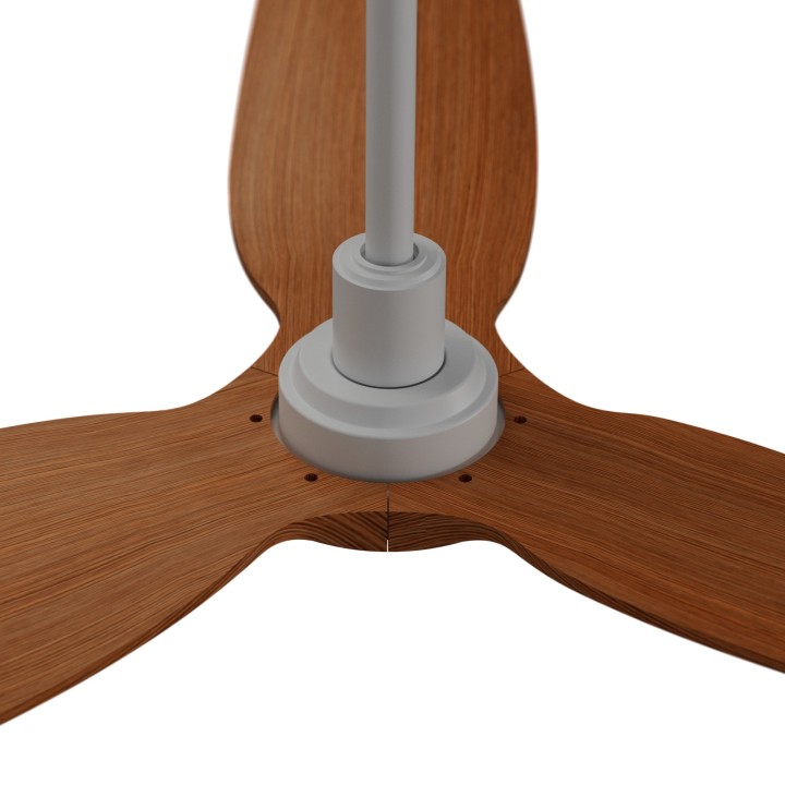 Ventilador IVY NEO L blanco palas madera sin luz – Sulion
