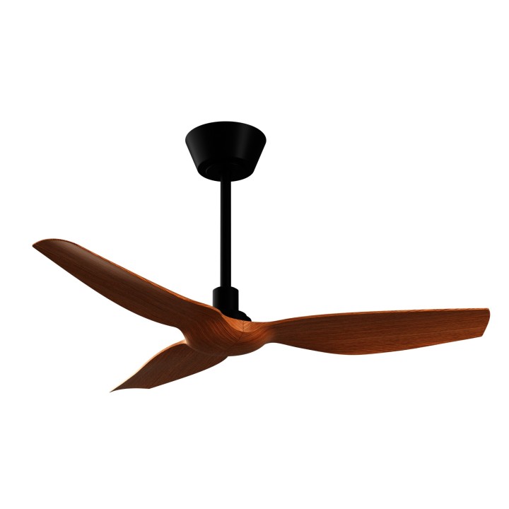 Ventilador IVY NEO S negro palas madera sin luz – Sulion