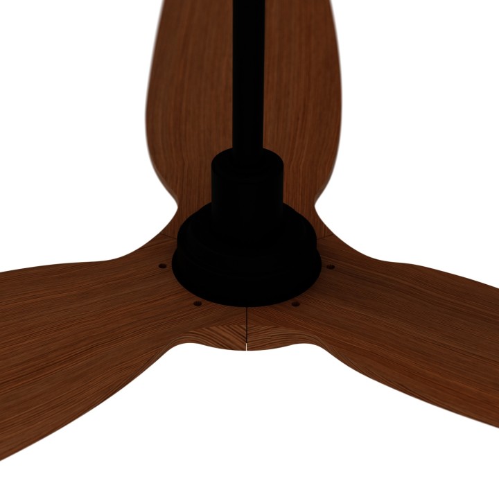 Ventilador IVY NEO L negro palas madera sin luz – Sulion