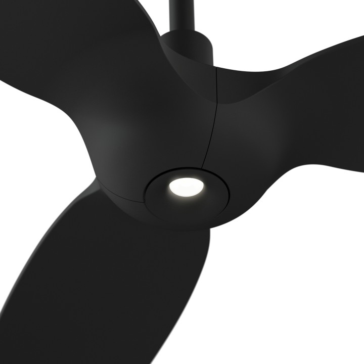 Ventilador IVY NEO L negro con luz focal – Sulion