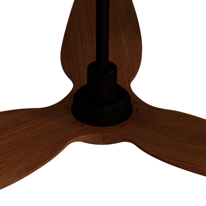 Ventilador IVY NEO S marrón óxido palas madera sin luz – Sulion