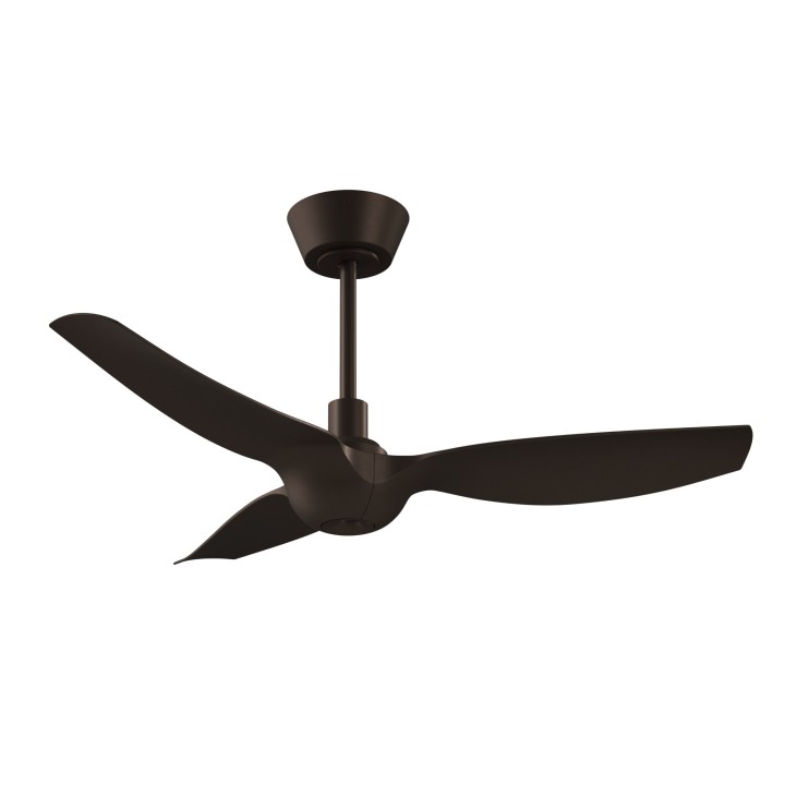 Ventilador IVY NEO S marrón óxido con luz focal – Sulion