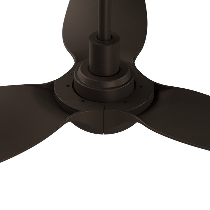 Ventilador IVY NEO S marrón óxido con luz focal – Sulion