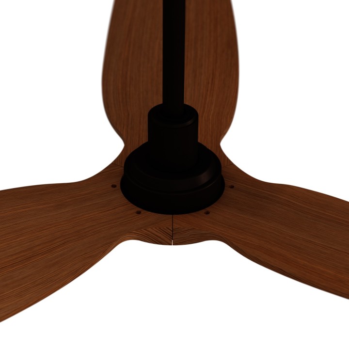 Ventilador IVY NEO L marrón óxido palas madera sin luz – Sulion