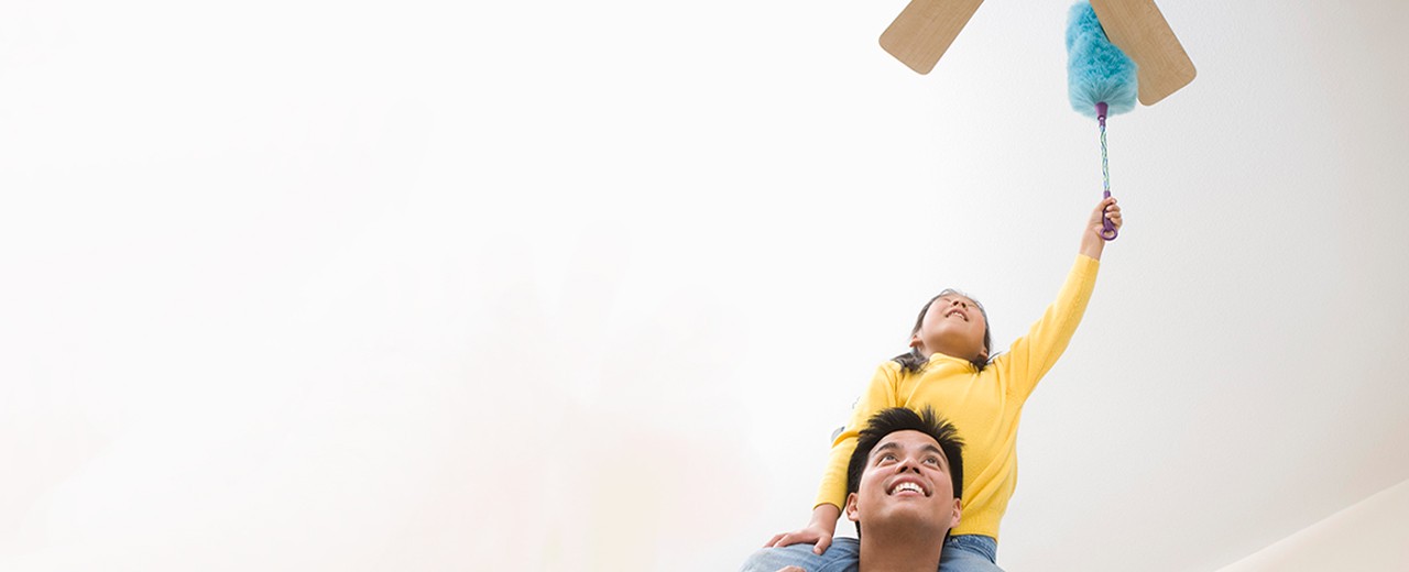 3 consejos para el mantenimiento de un ventilador de techo.