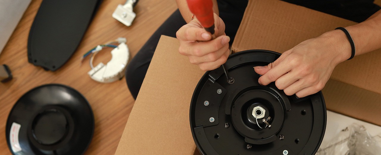 Estos son los ventiladores de techo más fáciles de instalar